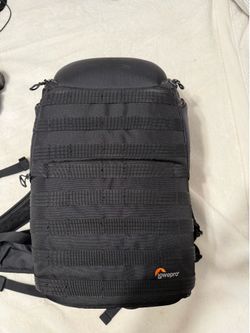 Lowepro ProTactic 450 AW with camera accessories