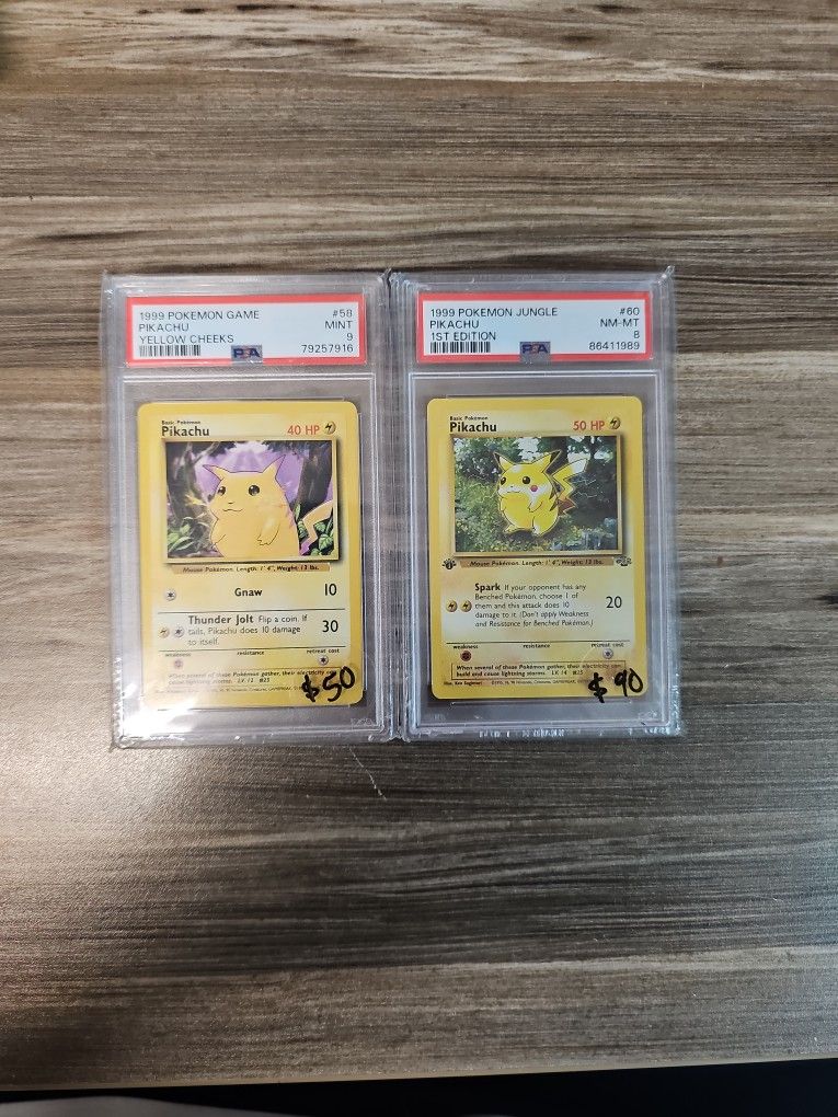 Pikachu Set Of Slabs