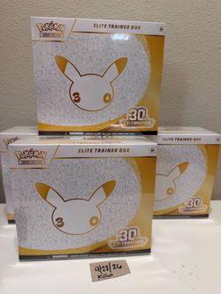 POKEMON 30th Anniversary ETB BRAND NEW SEALED
