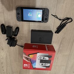 Nintendo Switch with Mario Kart