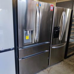 New
29 cu. ft. SMART Standard Depth MAX French Door Refrigerator with Full Convert Drawer in Prin