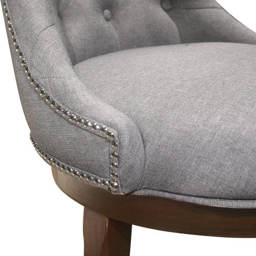 Hillsdale Furniture Halbrooke Wood Swivel Counter Height Stool