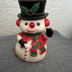 Vintage Light Up Nose Frosty the Snowman