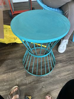 Metal End Table