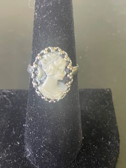 Vintage Cameo Adjustable Ring