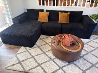 Black sofa