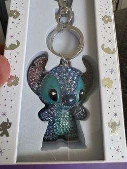 Disney Stitch Crystal Rhinestone Keychain