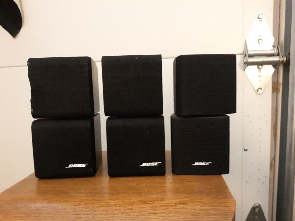 3 BOSE CUBES --$65