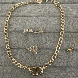 High Quality Necklace Earring And Ring Set