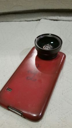 Smartphone camera lens 0.45X wide angle len.