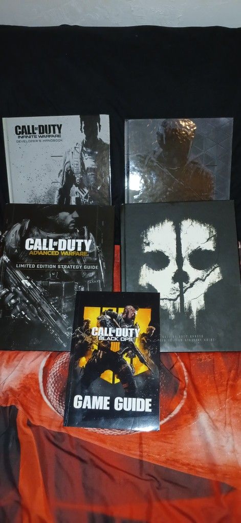 Collector's edition game manuals.