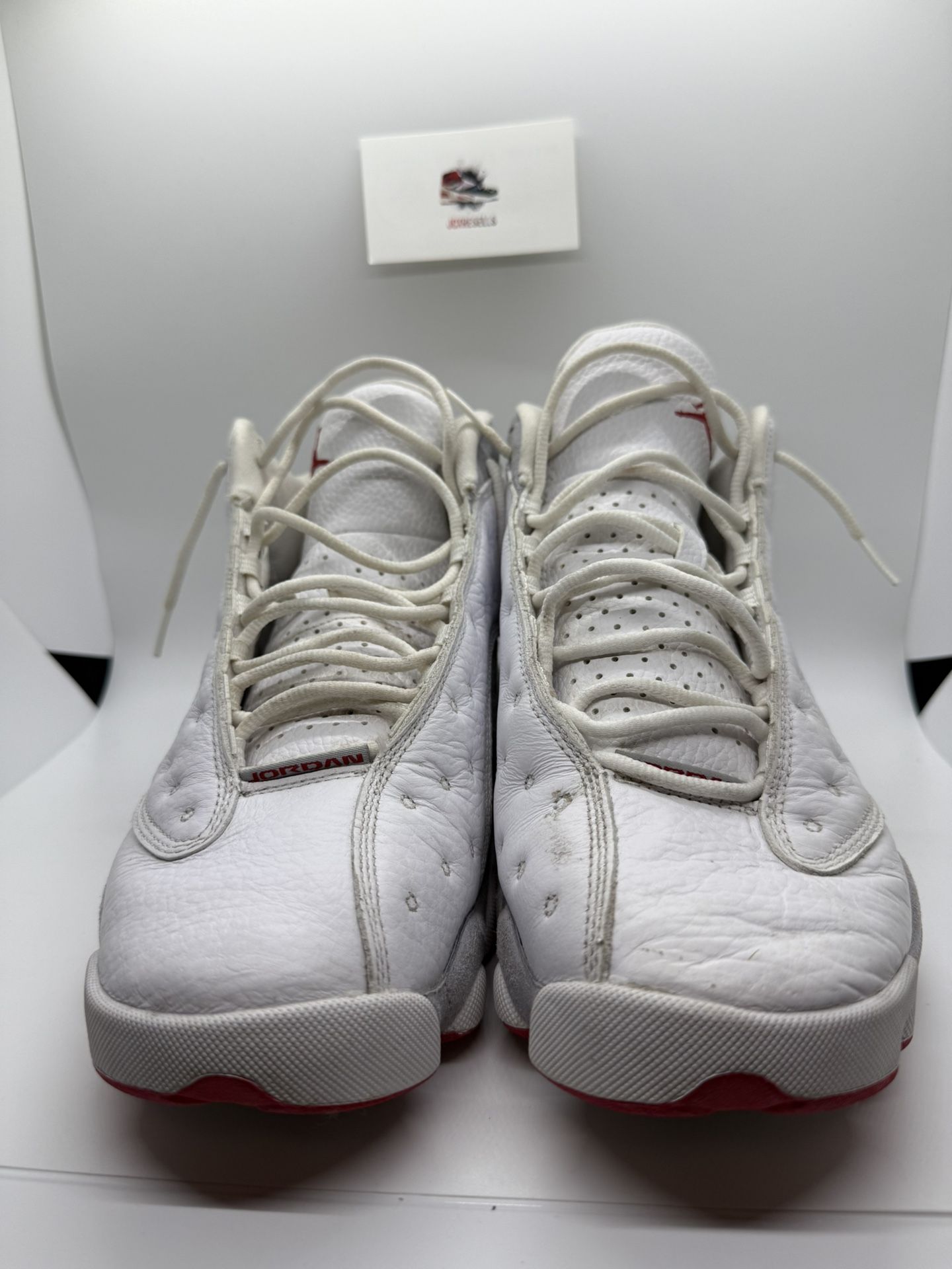 Jordan 13 Retro White Wolf Grey Size 9.5