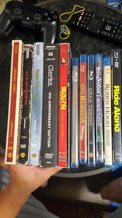 Random Blu Ray and Dvds