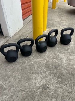 Cast iron kettle bell 30,35,40,45,50 lbs
