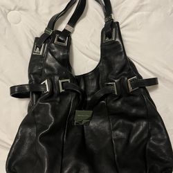 Michael Kors Leather Shoulder Tote Bag