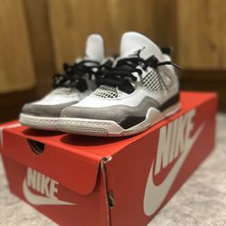 Jordan 4s kids shoes “Oreo 4s”