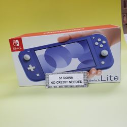 Nintendo Switch Lite New Gaming Console - Only $1 Today Pay The Rest Later! 