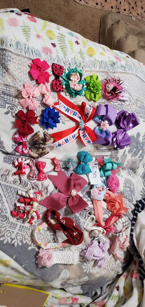 Baby Girls Clothes And Bows