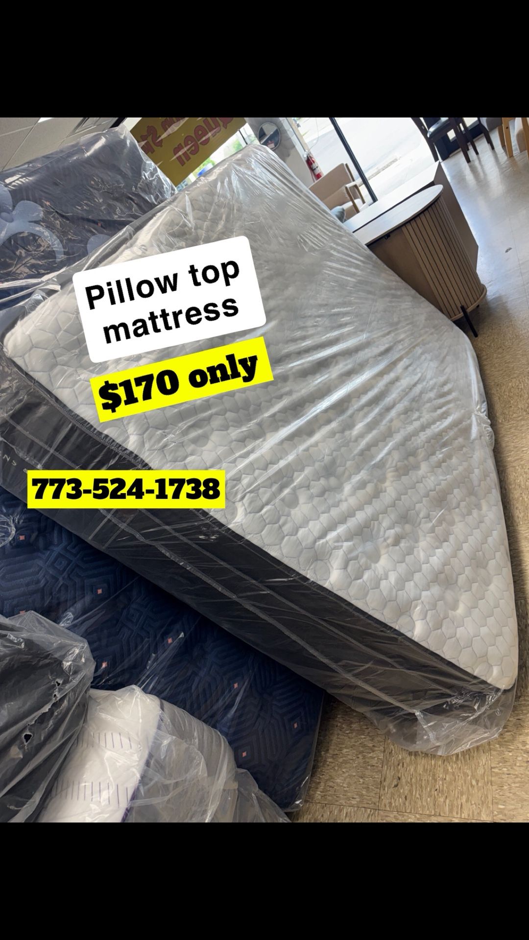 Pillow Top Mattress $170 Only