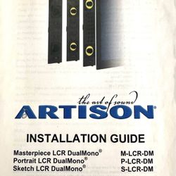 Artison LCR Television Speakers