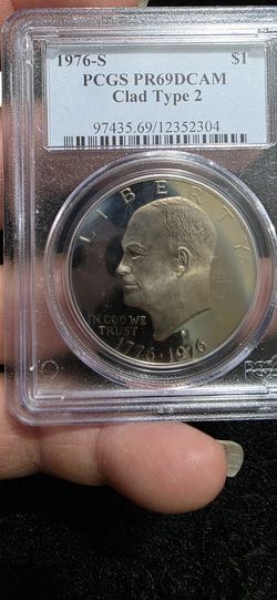 Silver Eisenhower Dollar 