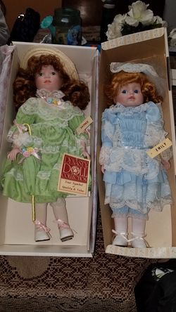 Vintage doll porcelain collection