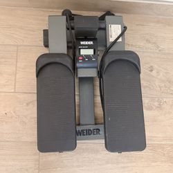 Weider Mini Stepper W/ Resistance Bands Digital Display Exercise Machine