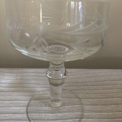 Cut Glass Dessert Dishes  8 Available 