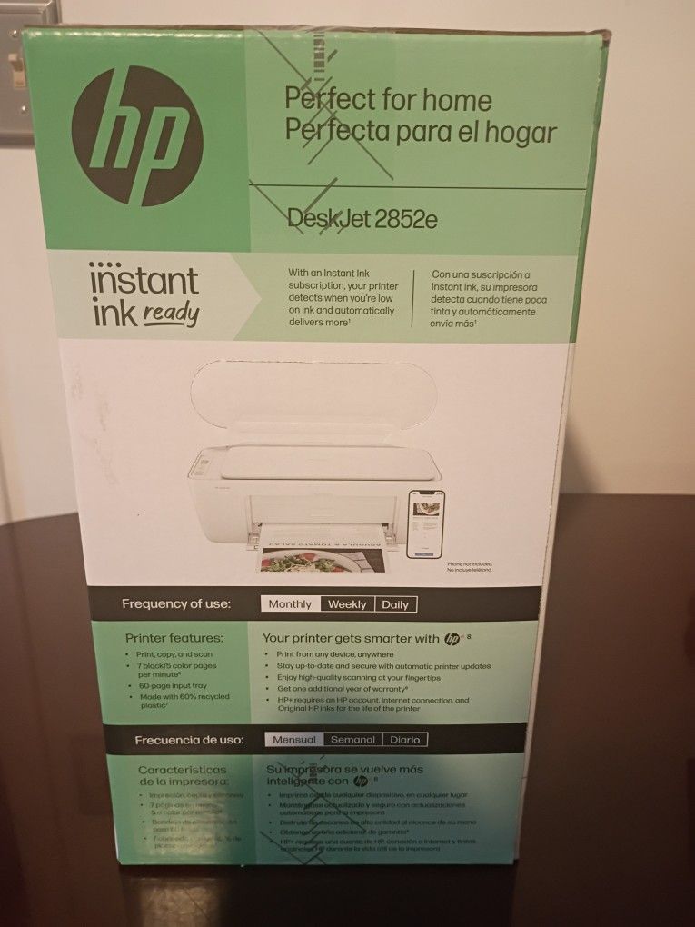 HP DeskJet 2852e Printer Brand New In Box