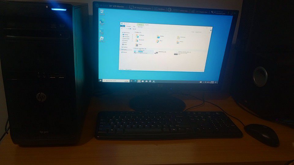 HP Pro Windows 10 Desktop Setup