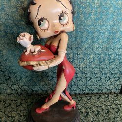 Vintage 2 Feet Tall Betty Boop Waitress