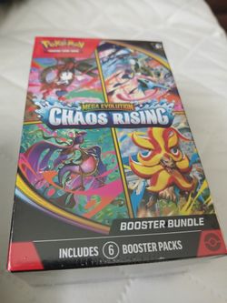 Pokemon Chaos Rising booster bundle