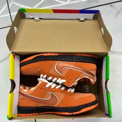 Orange Lobster Dunks 