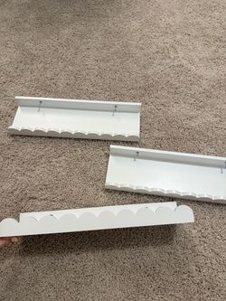 Scalloped shelves
