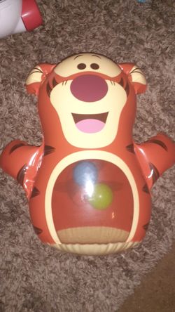 Tiger punching bag