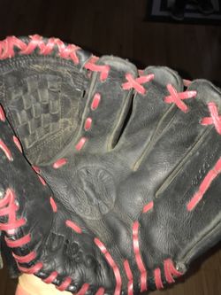 Used Red Sox glove