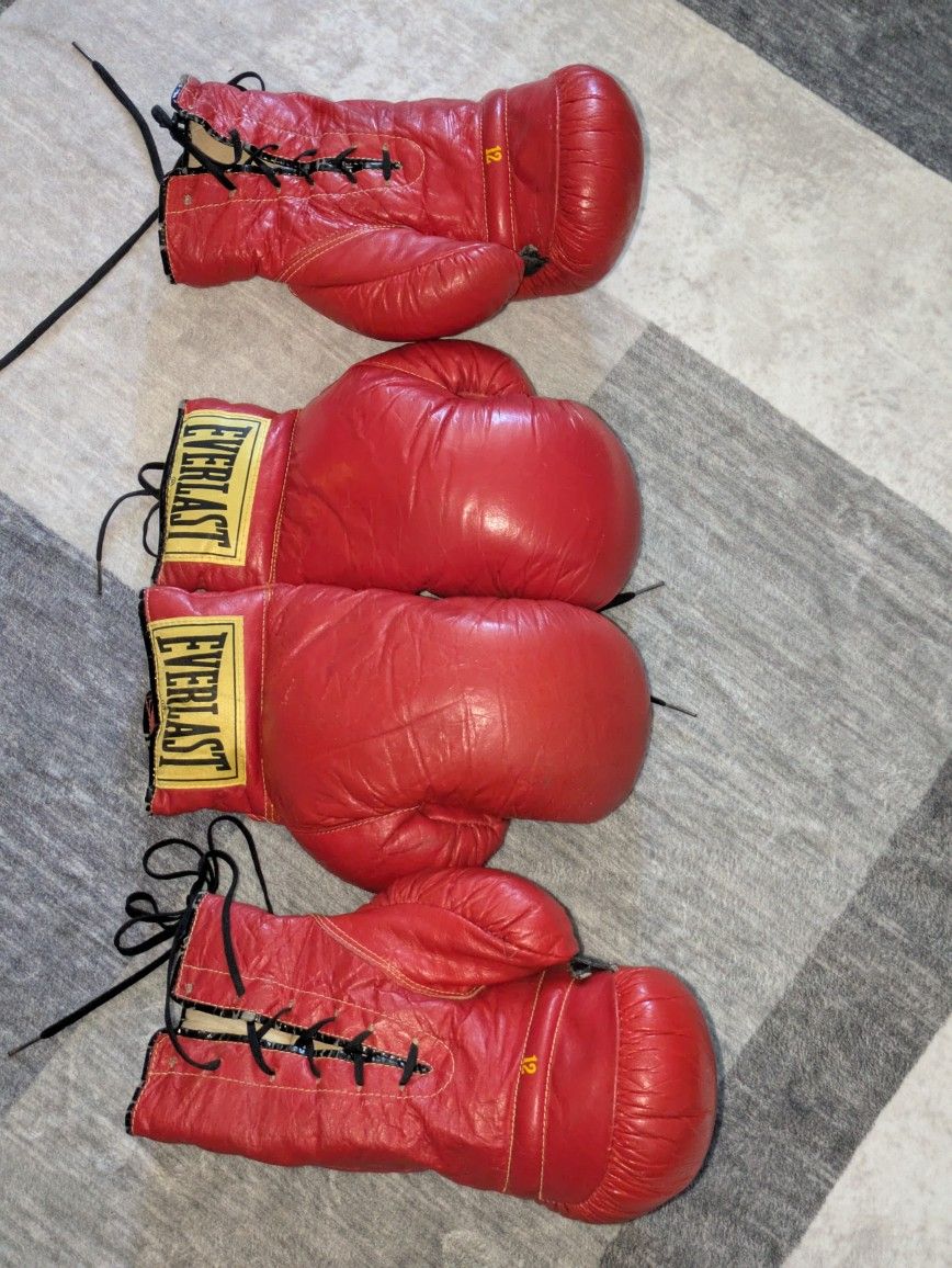 Two Pair Boxing Gloves