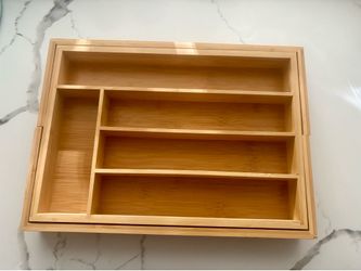 Bamboo Utensil Drawer Insert