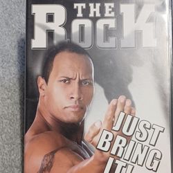 The ROCK wrestler Movie Actor Sports DVD Movie Just Bring It