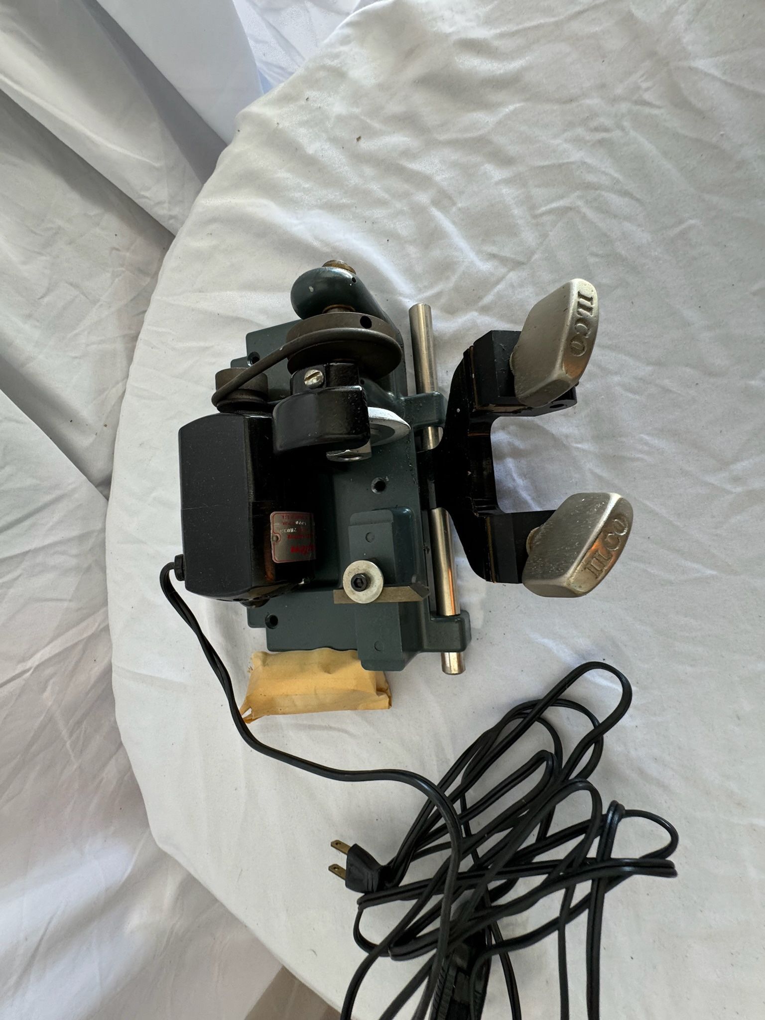 Vintage ILCO Key Cutter w/ Dayton 2M033 Motor! Rare & Collectible!!! NEW!!!