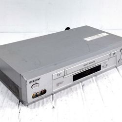 Sony SLV-N700 4 Head Hi-Fi Stereo VCR+ VHS Player Recorder No Remote 