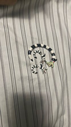 Bracelet and matching earrings from the movie Beetlejuice sandworm