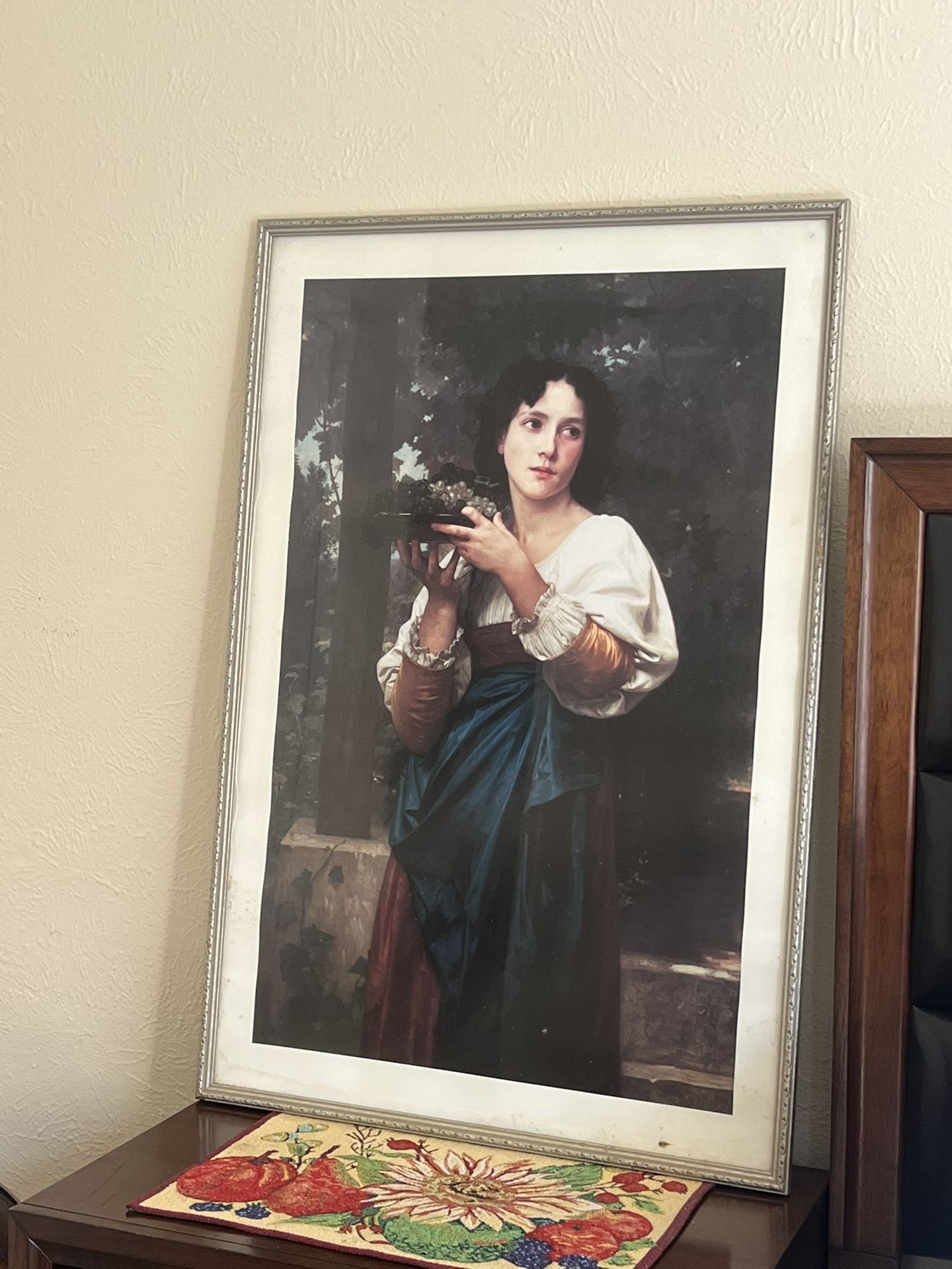 image is a print of the painting "La Treille, 1898"