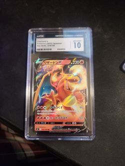 Charizard graded 10 japanese