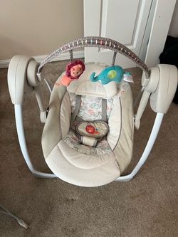 Ingenuity Baby Swing with Toy Bar