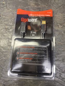 10’ usb extensión