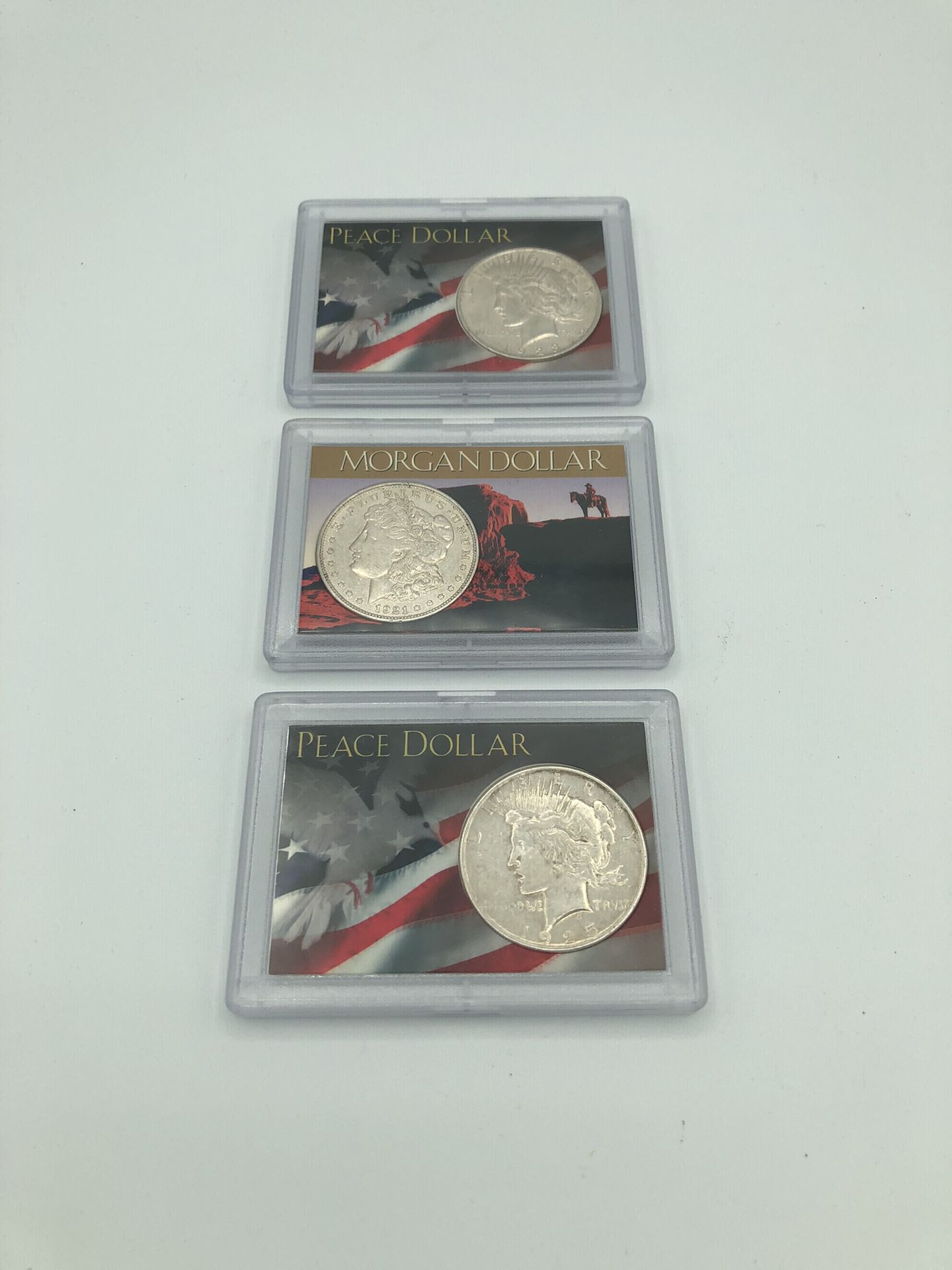 Morgan Silver Dollar & Silver Peace Dollars