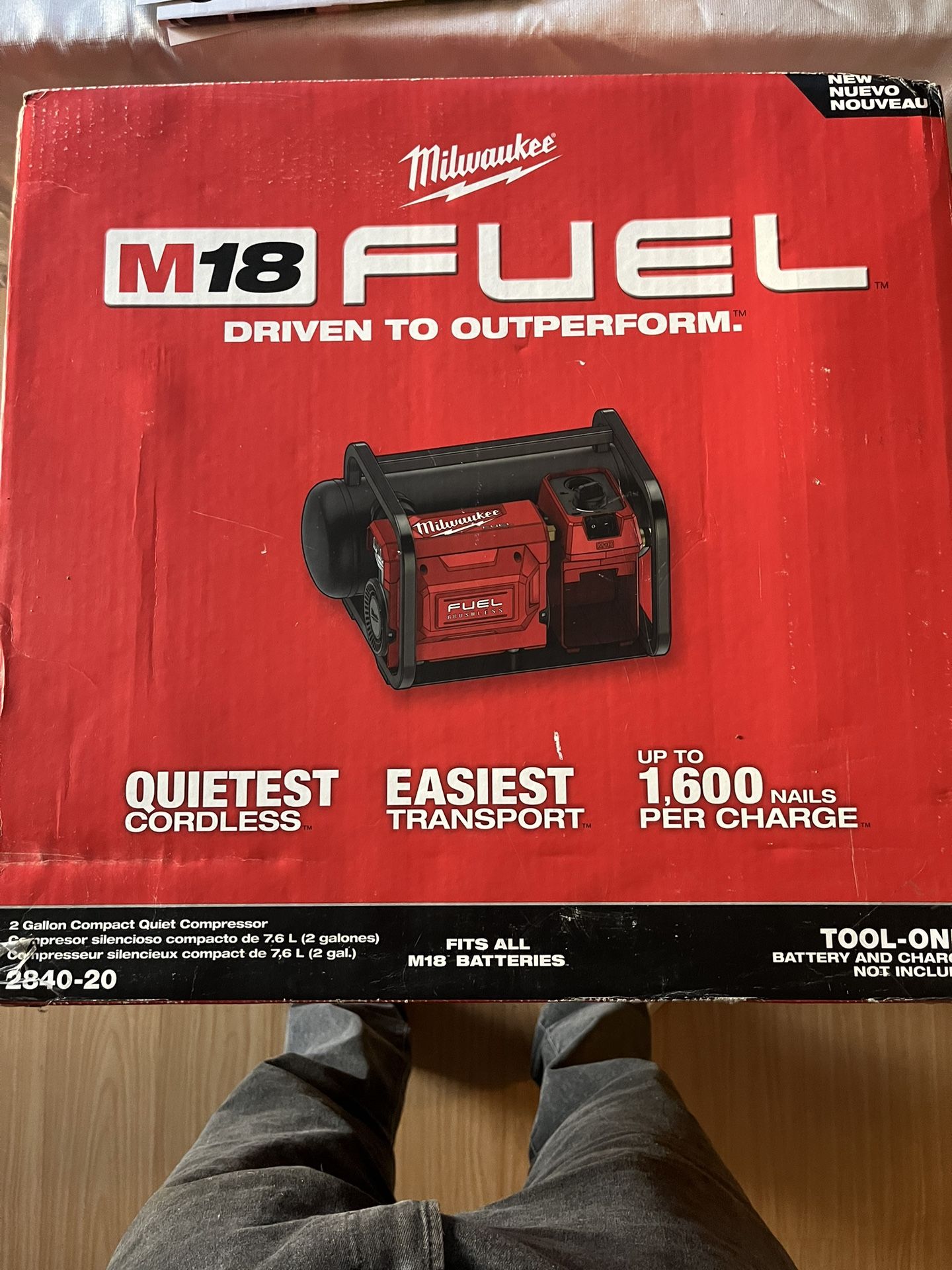 Milwaukee Air Compressor