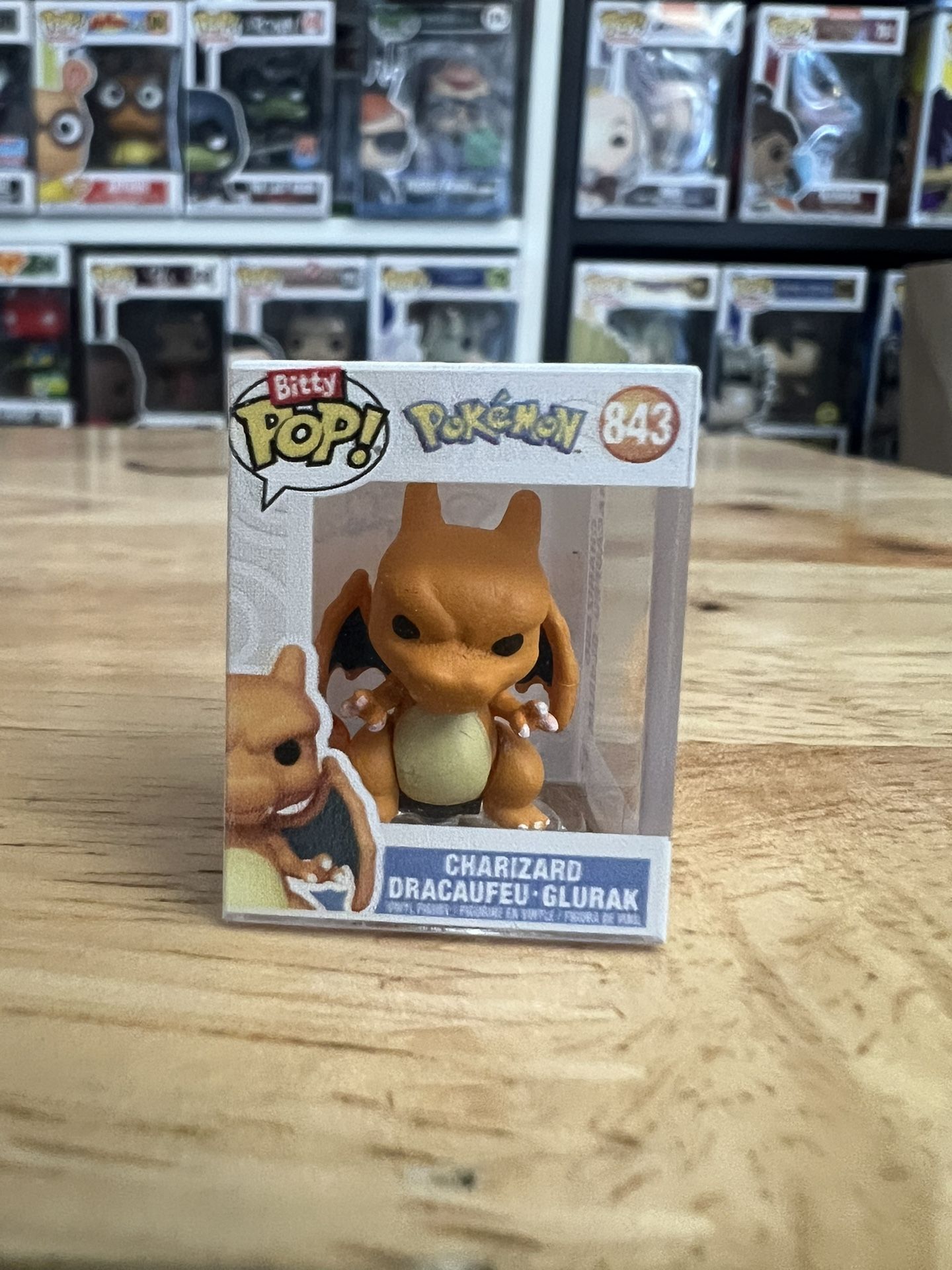 RARE CHASE BITTY Charizard Pokemon Funko Pop #843 Pokémon Vinyl Figure TCG Fire