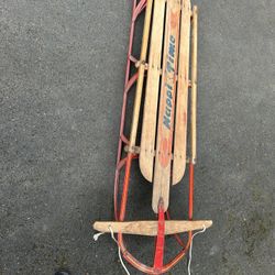Vintage Happy Time Rail Sled